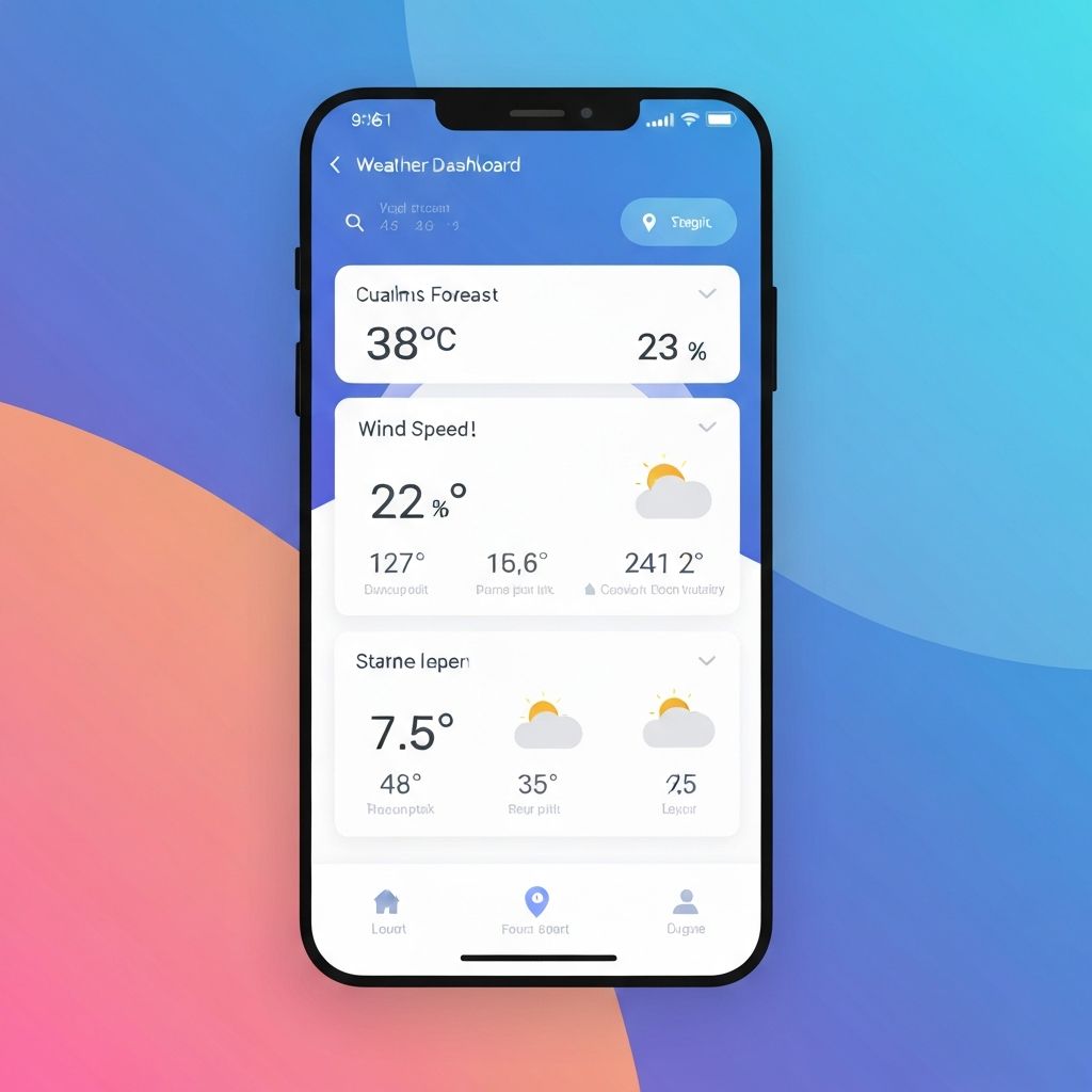 Wajahat Ali Mir Project - Weather Mobile App Weather Mobile App