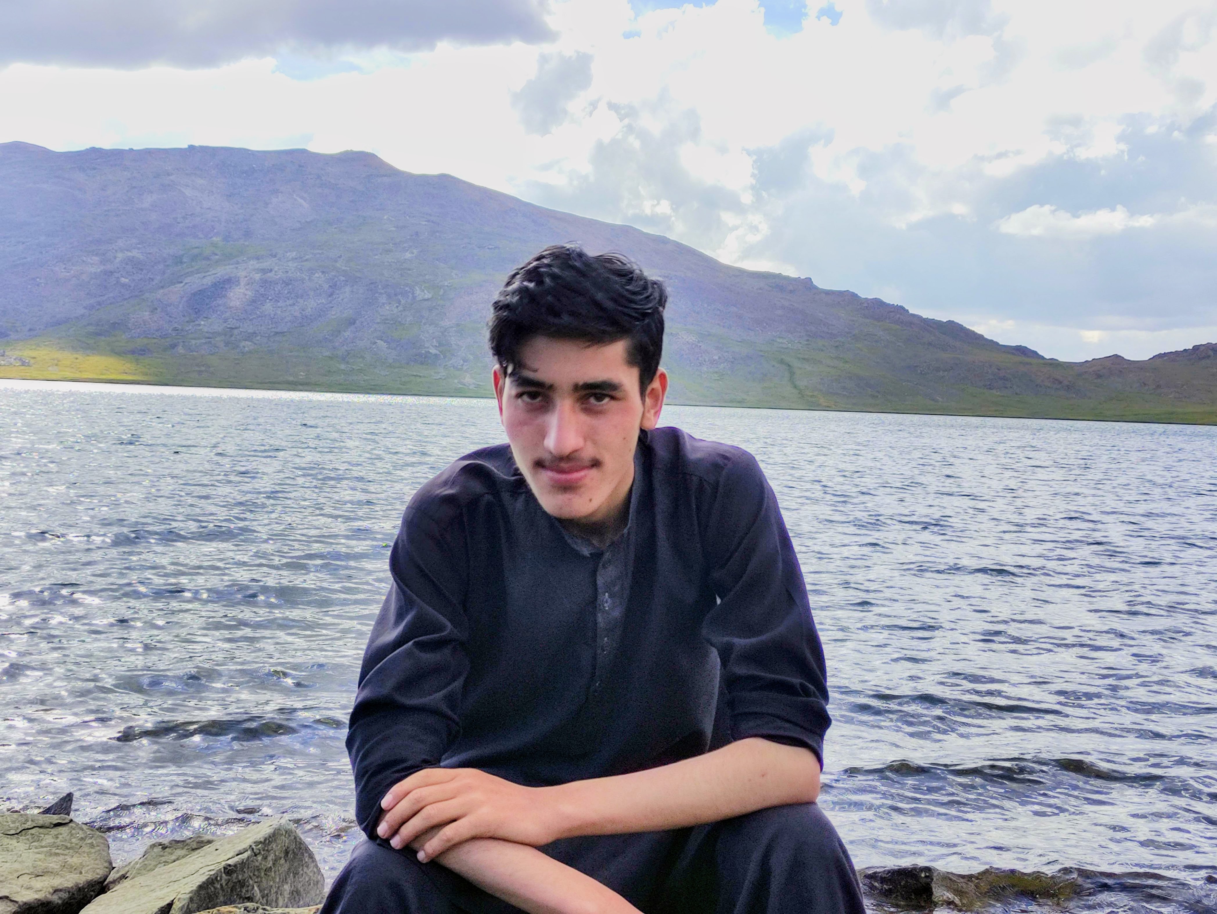 Wajahat Ali Mir in Deosai National Park Wajahat Ali Mir in Deosai National Park